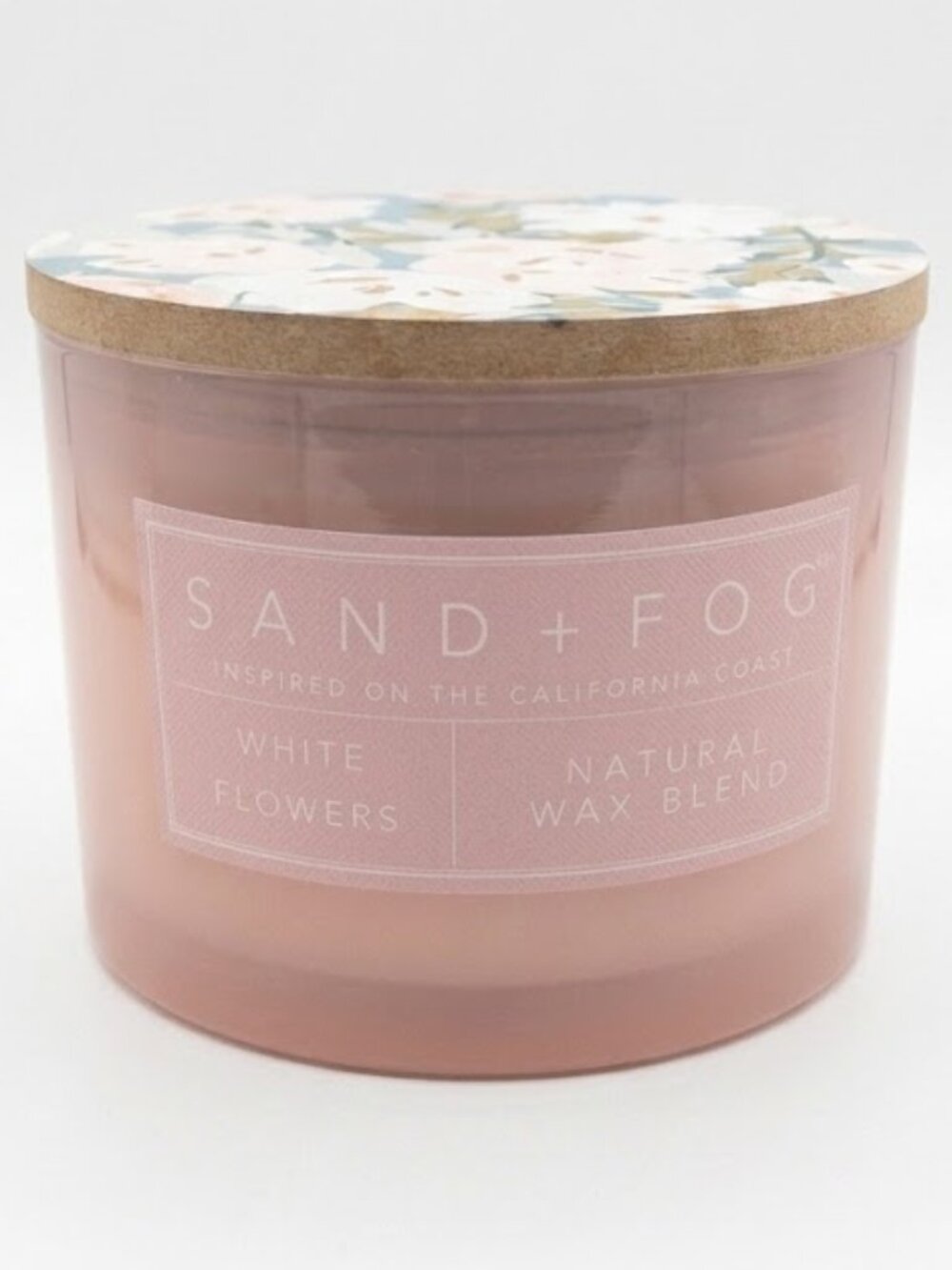 Sand + Fog White Flowers Candle - 12 oz.